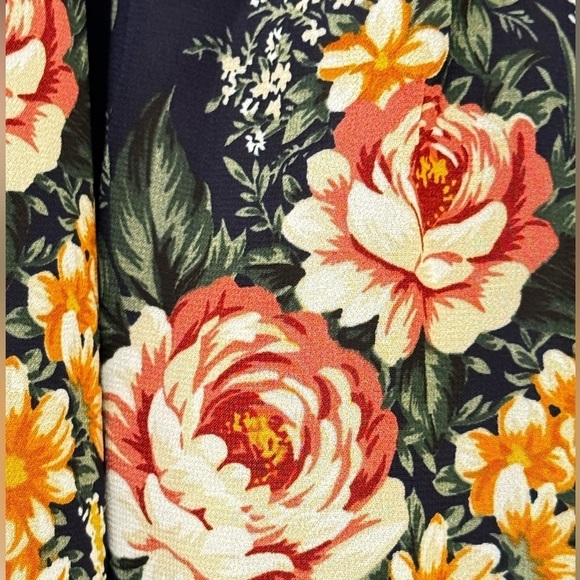 BloomChic Smocked VNeck Floral Dress - Picture 4 of 8